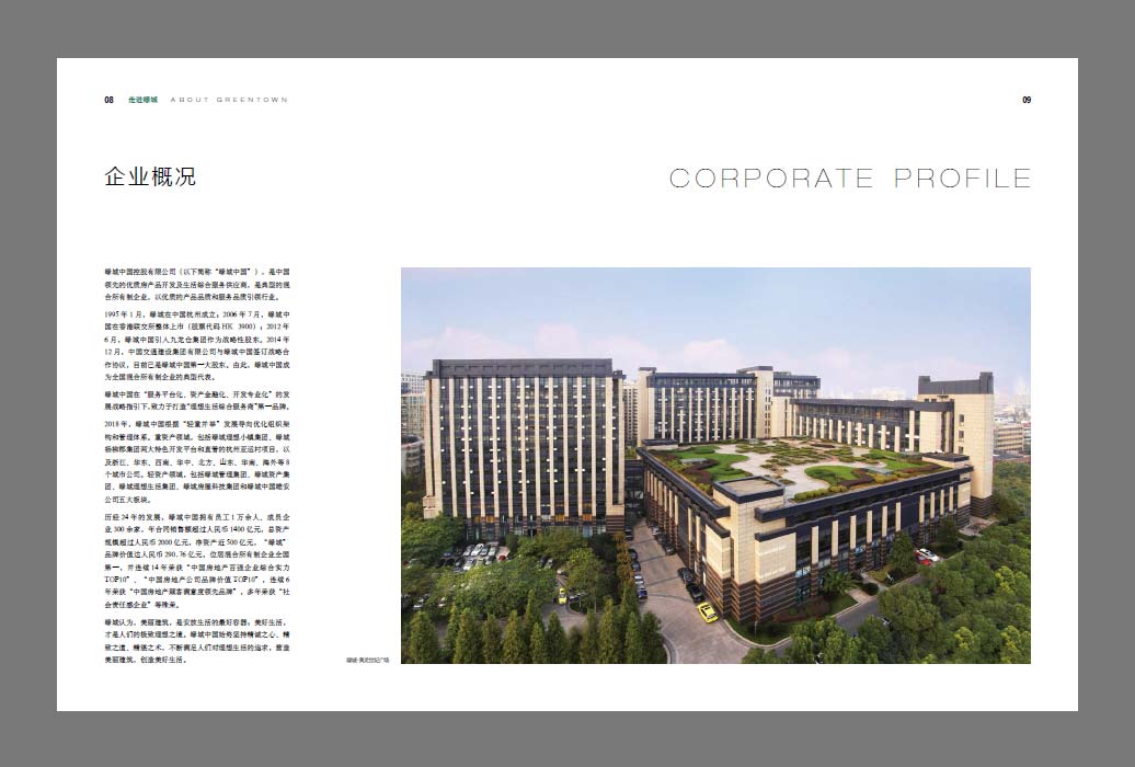公司簡介畫冊，企業(yè)簡介設(shè)計案例4例